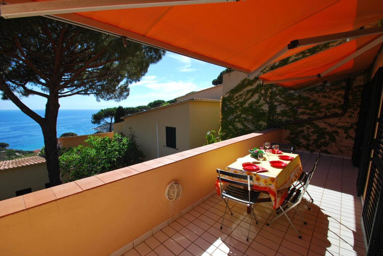 Grotta Azzurra Apartment - Cavoli - Terrazza Vista Mare, Clima E Parcheggio San Piero in Campo  Exterior foto
